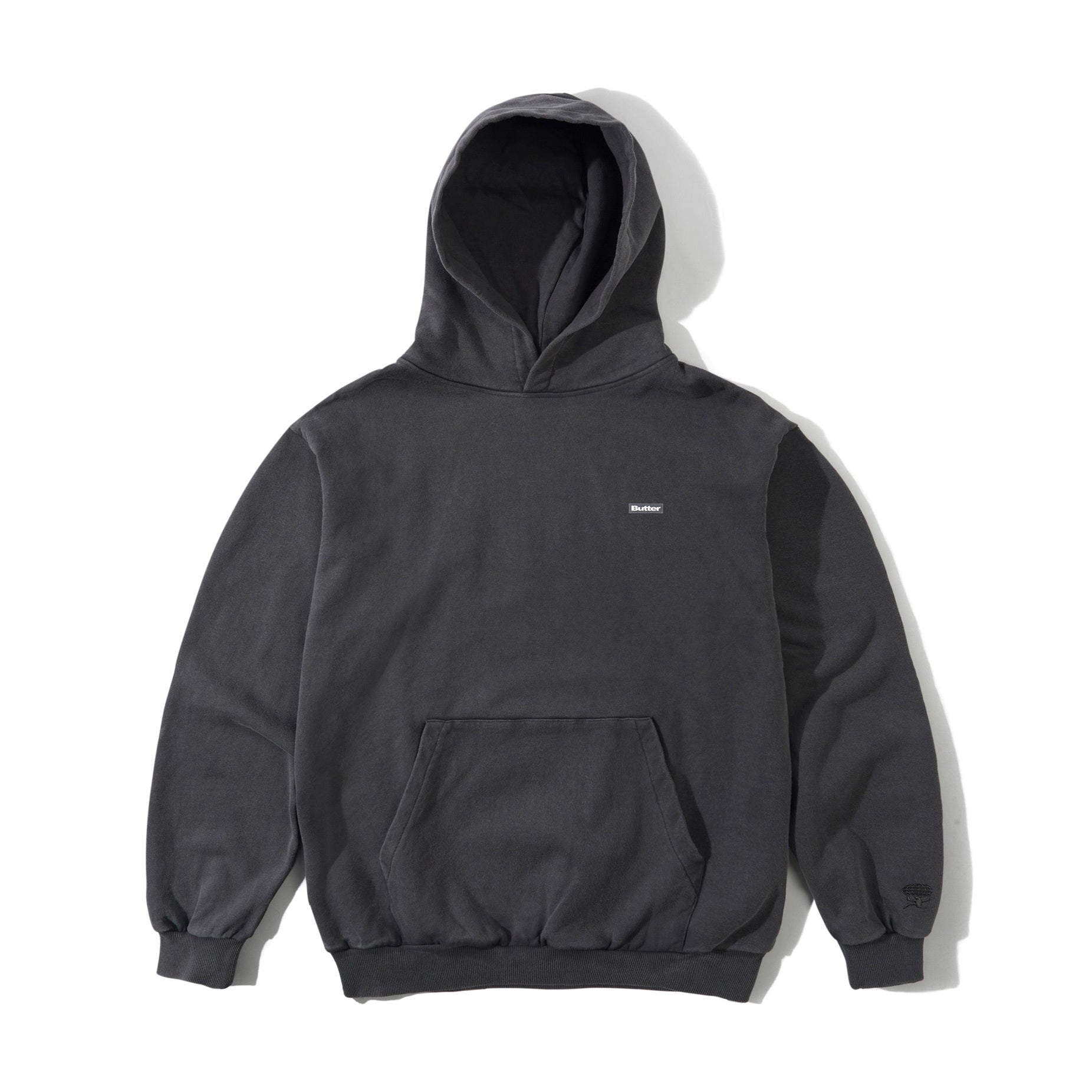 Butter Basic Pullover Hoodie Washed Black – Boardworld
