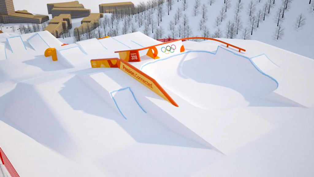 Olympic Slopestyle Course Revealed