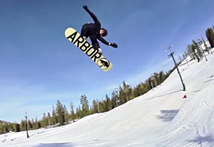 Snowboarding to Music: Boreal — Flux Bindings