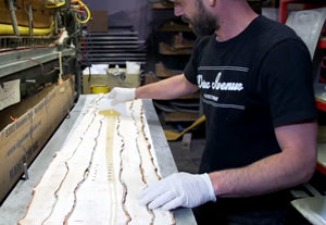 ETT: Recycled Christmas Tree Snowboards