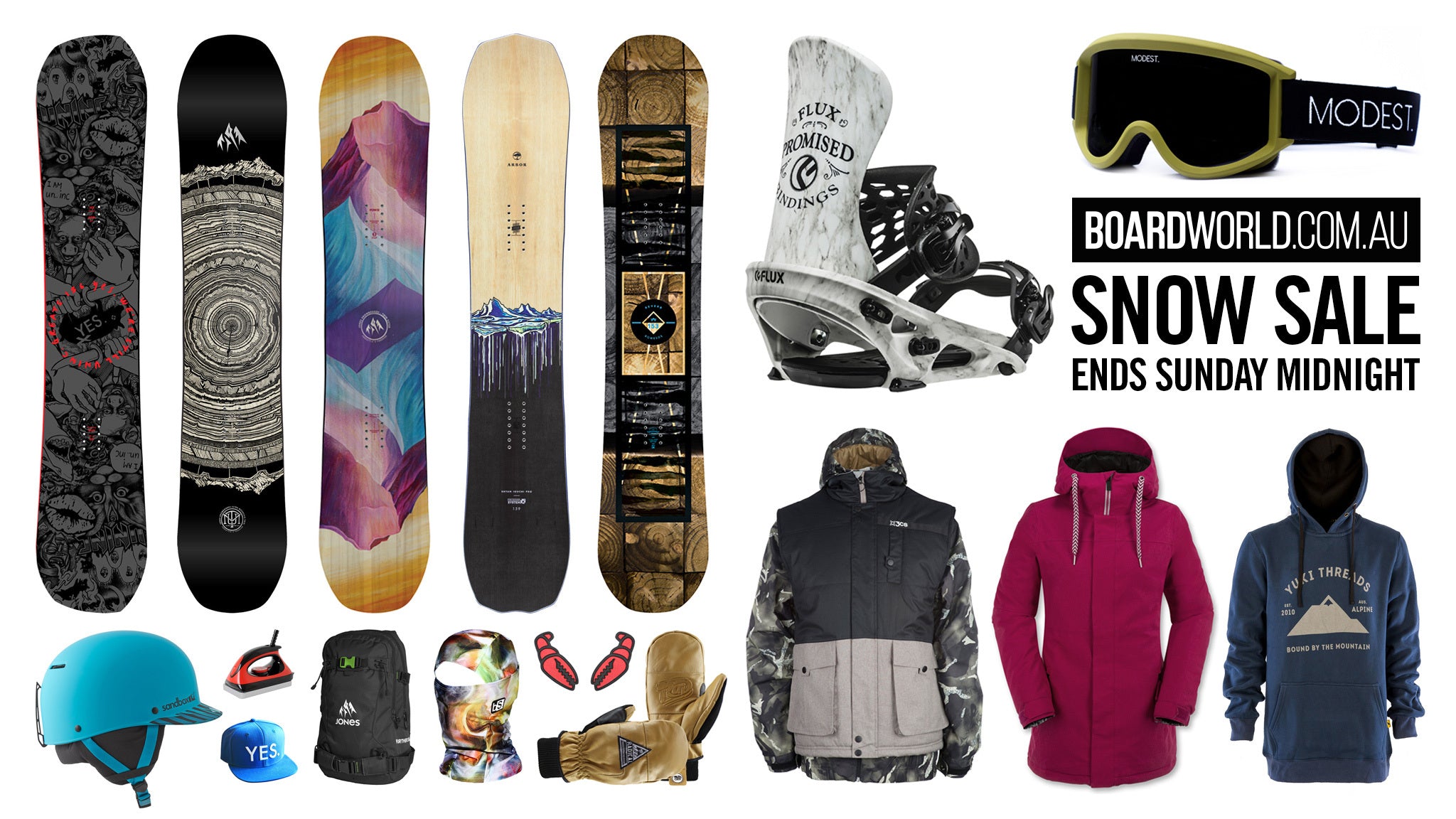 Snow Sale - Ends Sunday Midnight