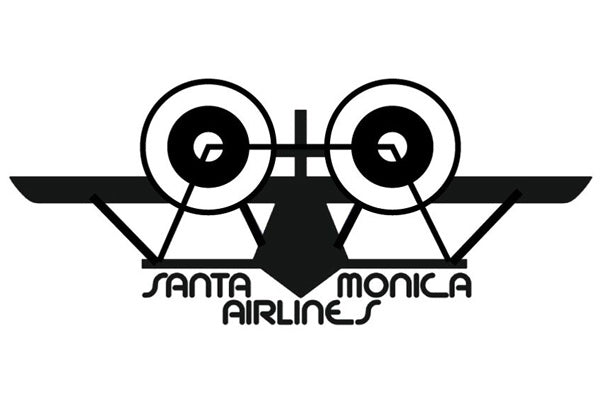SANTA MONICA AIRLINES logo