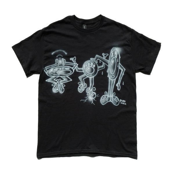 Boardworld Benfy Dancer Airbrushed 1/1 T-Shirt - Black