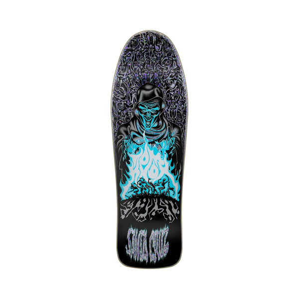 Santa Cruz Knox Firepit 10.07" Reissue Skateboard Deck - Foil