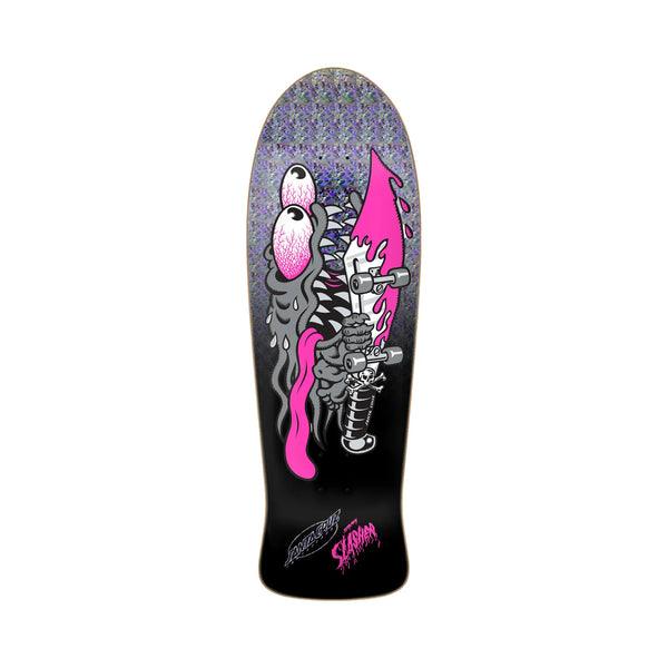 Santa Cruz Meek Slasher 10.01" Reissue Skateboard Deck - Foil