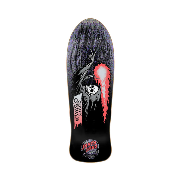 Santa Cruz O'Brien Reaper 9.85" Reissue Skateboard Deck - Foil