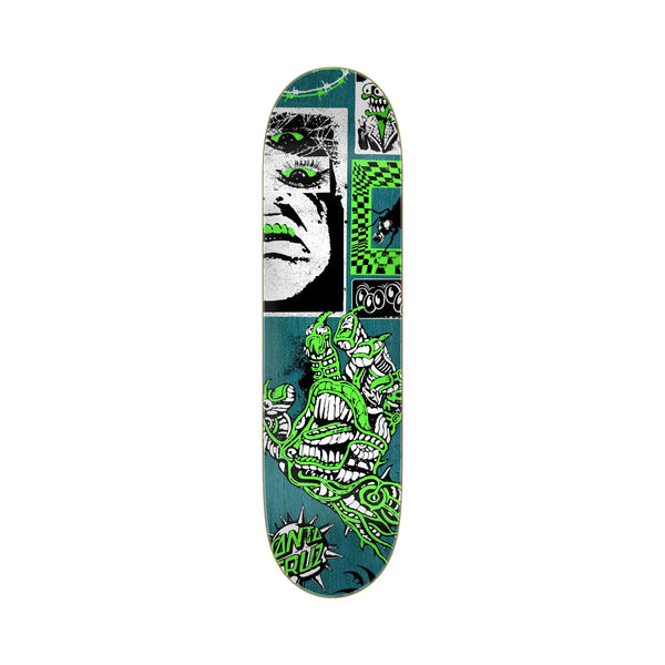 Santa Cruz Scourge Hand 8.0" Feelbase Skateboard Deck