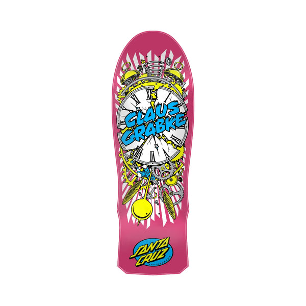 Santa Cruz Grabke Exploding Clock 10.04" Reissue Skateboard Deck