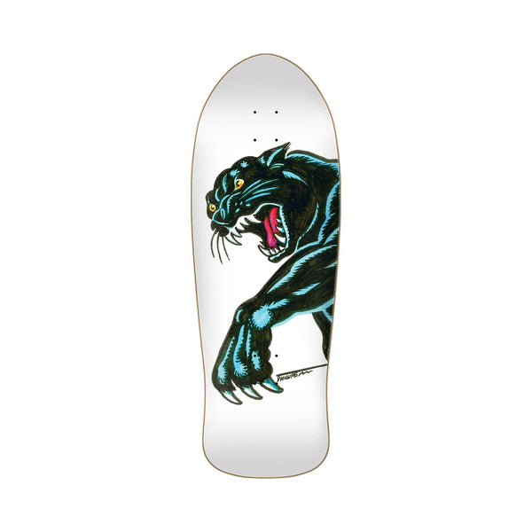Santa Cruz Natas Sketch Panther 10.54" Reissue Skateboard Deck