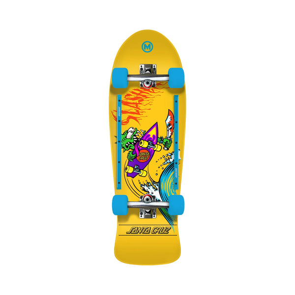 Santa Cruz Meek OG Slasher 10.1" Complete Reissue Skateboard