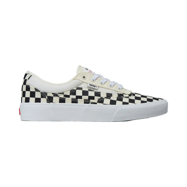 Vans Curren Caples Skate Shoe - Checkerboard Black/White