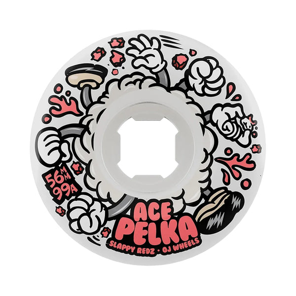 OJ Elite Chubbies 56mm 99a Skateboard Wheels - Pelka