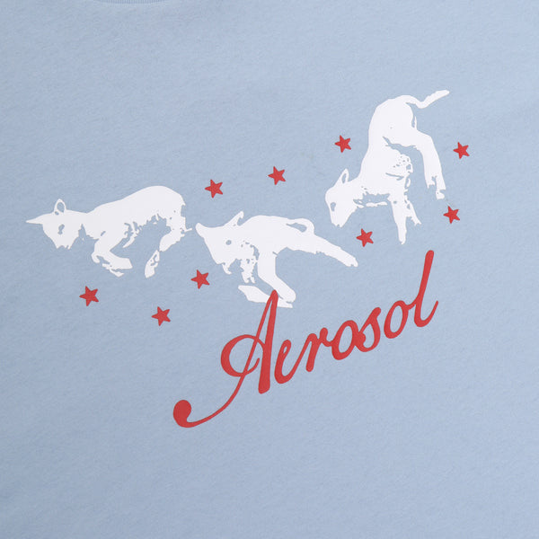 Aerosol Frolic T-Shirt - Baby Blue