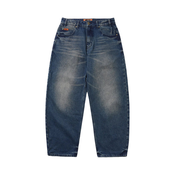 Butter Baggy Denim Jeans - Vintage Indigo Wash