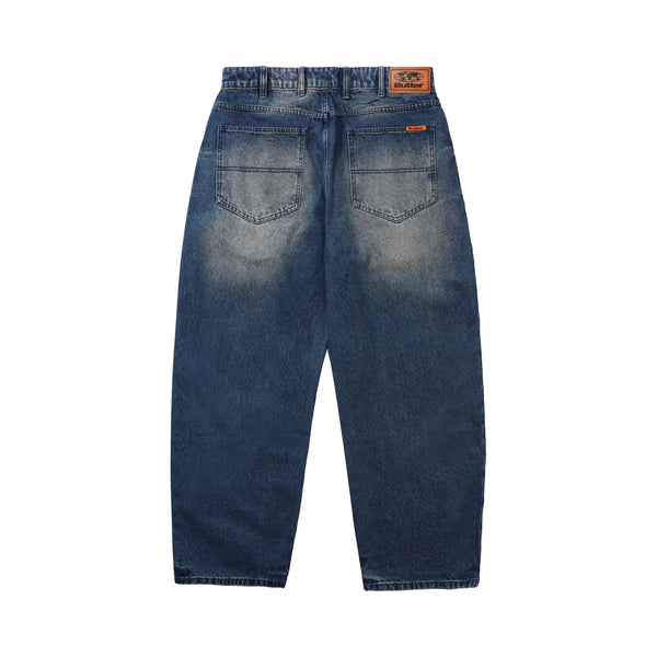 Butter Baggy Denim Jeans - Vintage Indigo Wash