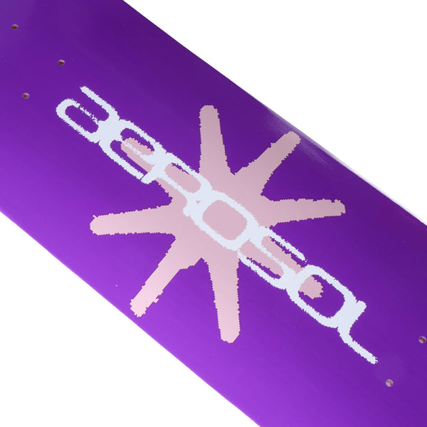 Aerosol Burst Skateboard Deck - Purple