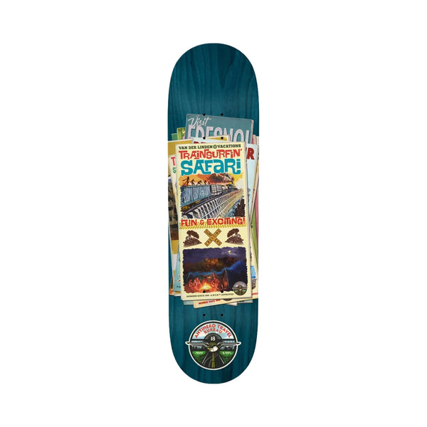 Antihero Travel Bureau 8.06" Skateboard Deck - Daan