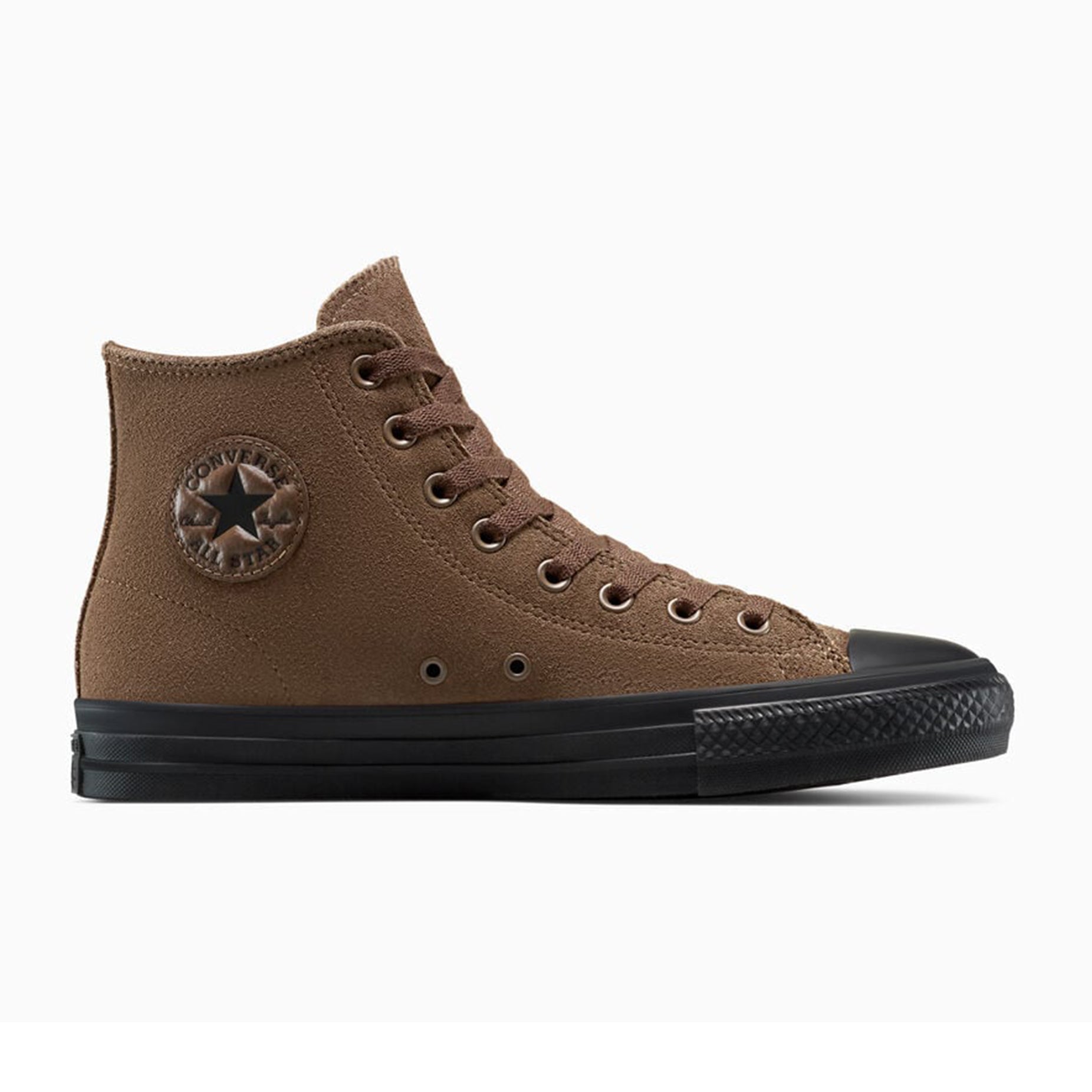 Converse CTAS Pro Suede Hi Skate Shoe - Grounded/Black