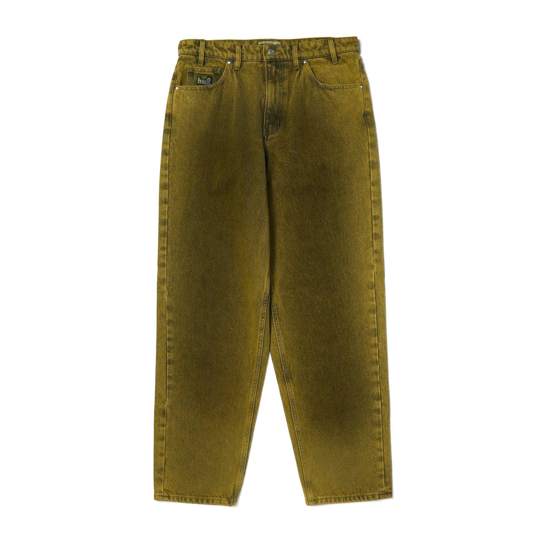 HUF Cromer Washed Denim Pant - Tarragon