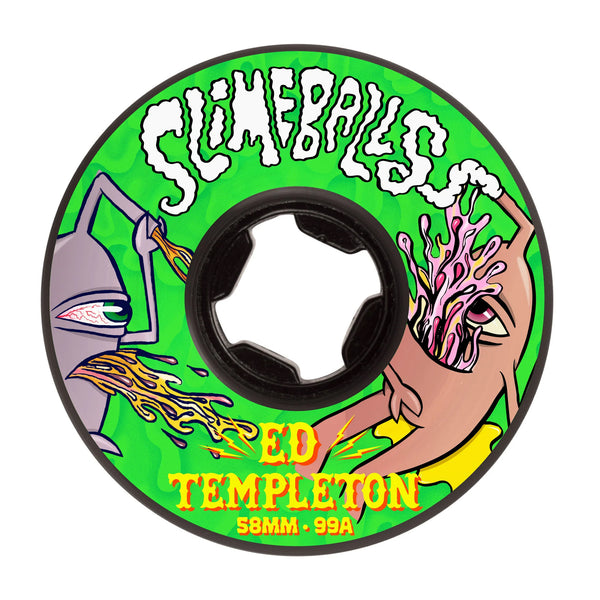Santa Cruz Slime Balls Ed Templeton Vomits 58mm 99A Skateboard Wheels