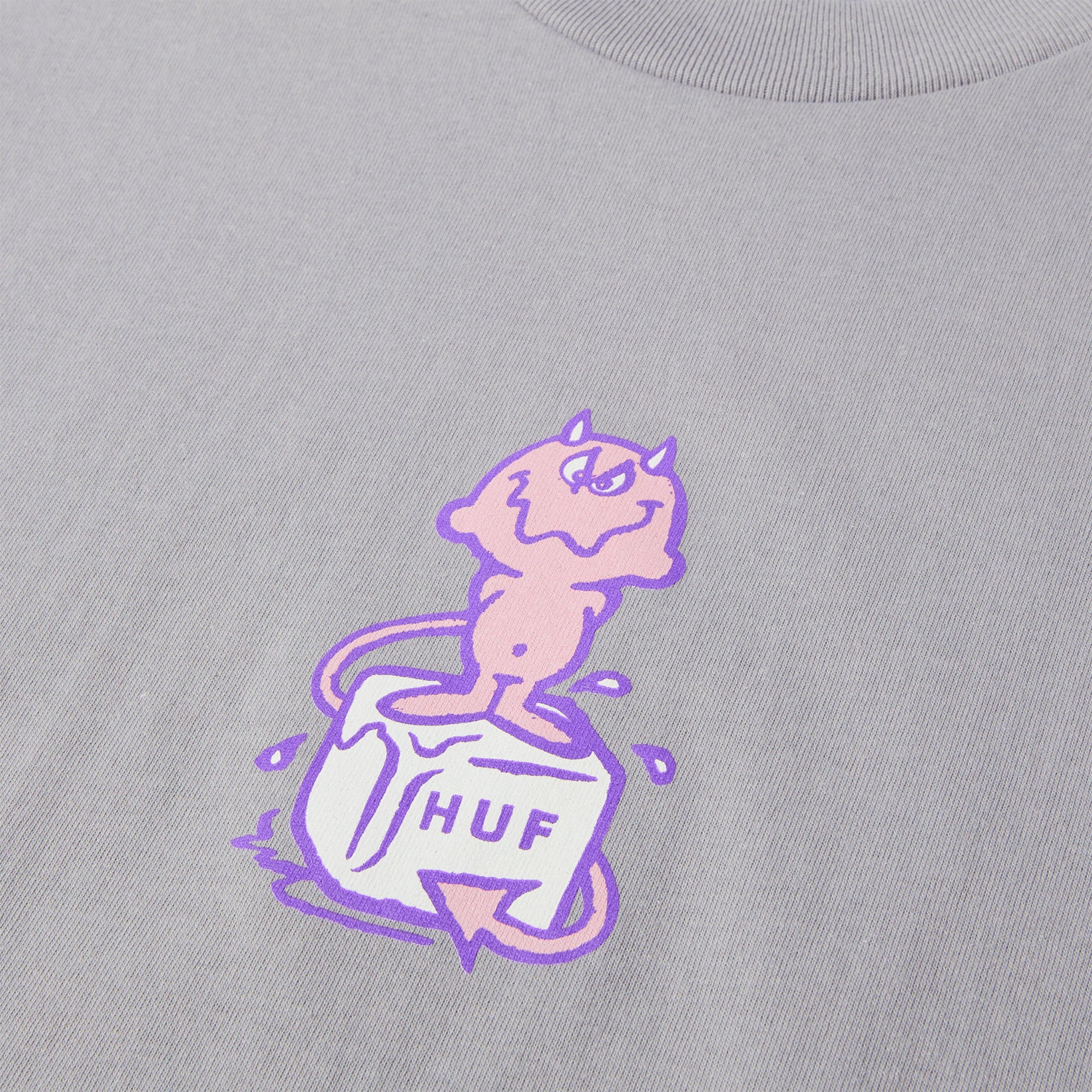 HUF Melt T-Shirt - Dust Purple