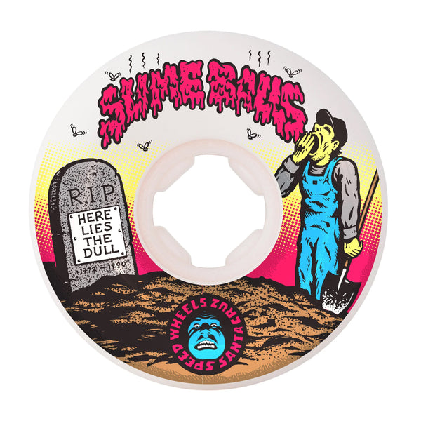 Santa Cruz Slime Balls Vomits Death Of Dull 60mm 95A Skateboard Wheels