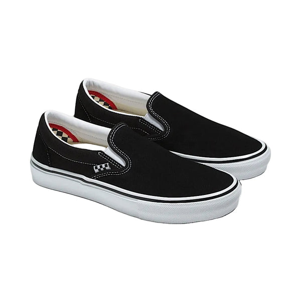 Vans Skate Slip-On Skate Shoe - Black/White