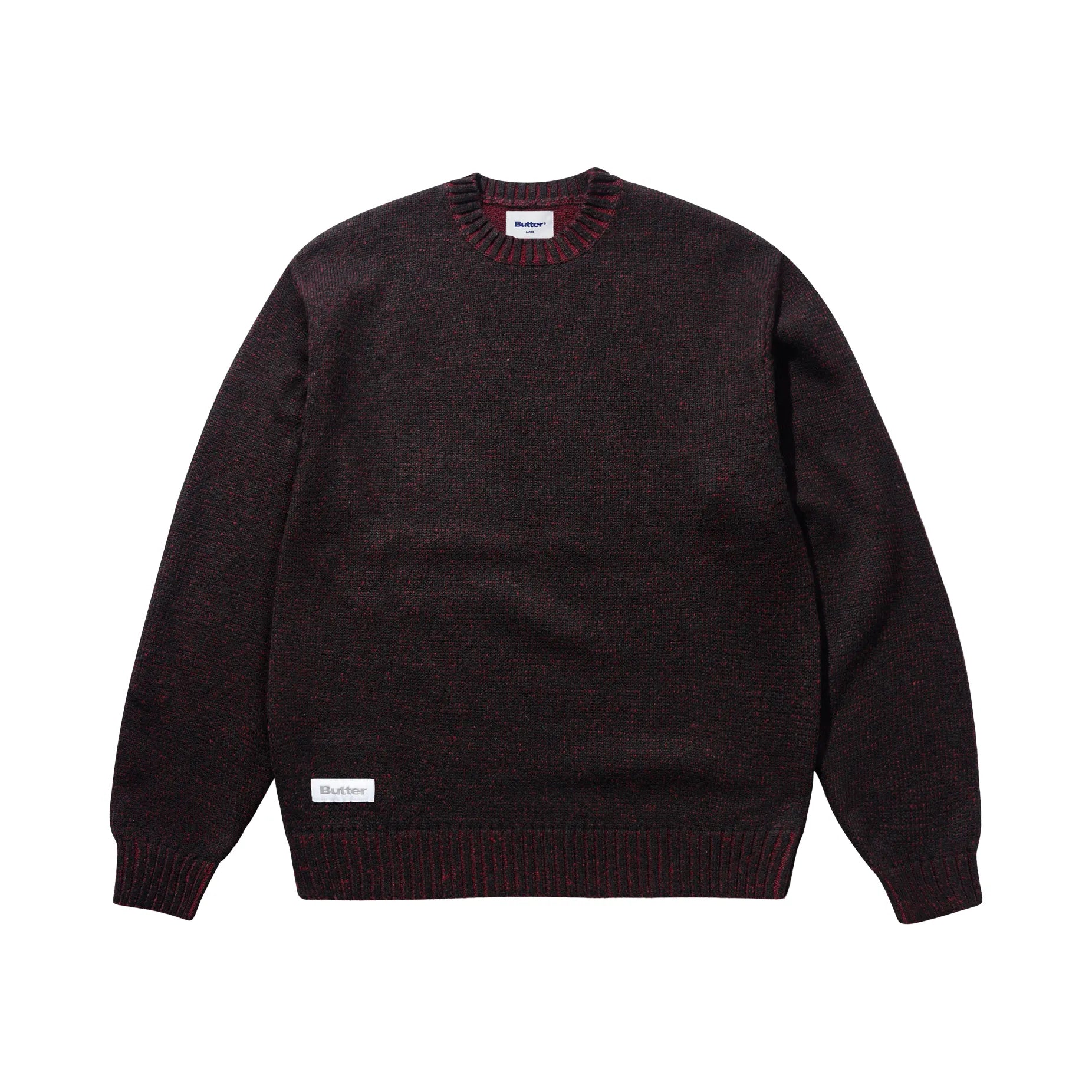 Butter Textured Knit Sweater - Black – Boardworld
