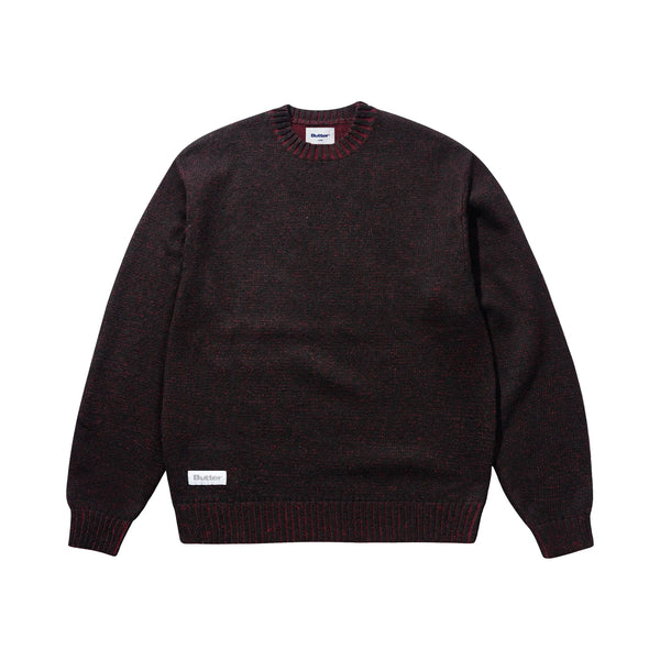 Butter Textured Knit Sweater - Black