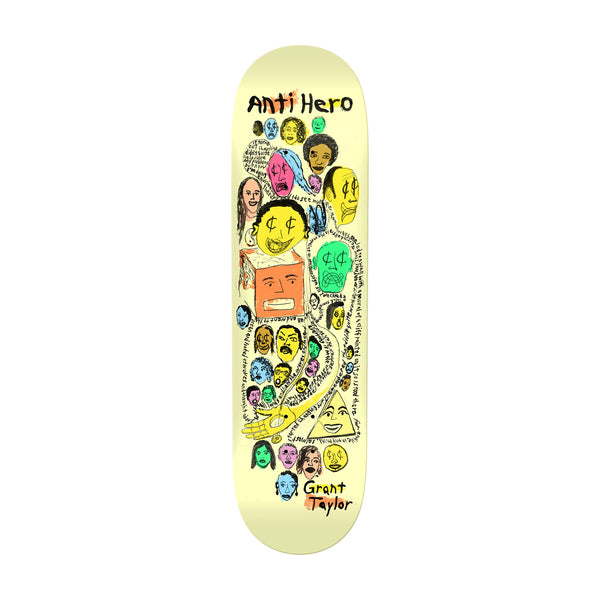 Antihero Expression 8.5" Skateboard Deck - GT