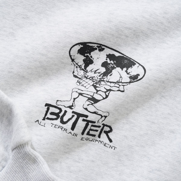 Butter Terrain Pullover Hoodie - Ash