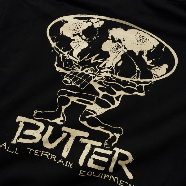 Butter Terrain Pullover Hoodie - Black