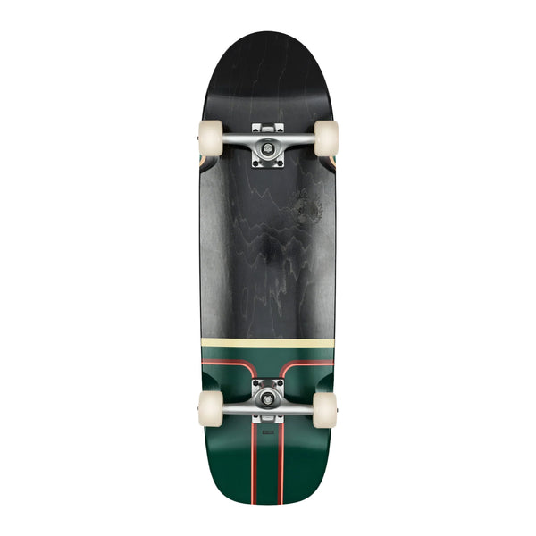 Globe Kerbo 9.25" Cruiser Skateboard - Black Maple/Emerald Green