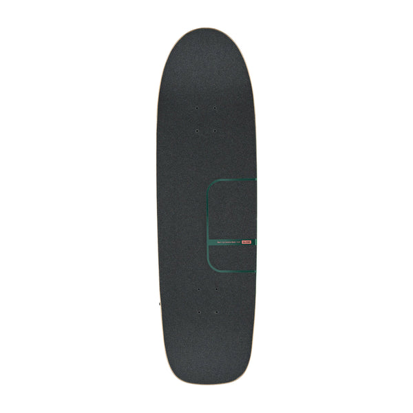 Globe Kerbo 9.25" Cruiser Skateboard - Black Maple/Emerald Green