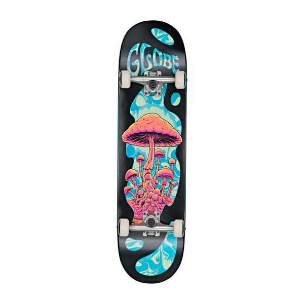 Globe G1 Mind Expansion 8.25" Complete Skateboard - Black/Green