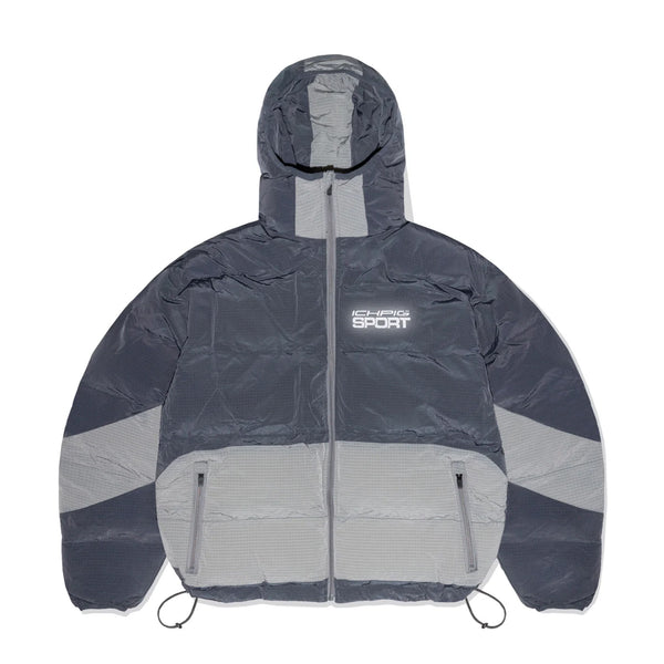 ICHPIG Sportsline Puffer Jacket - Midnight Blue