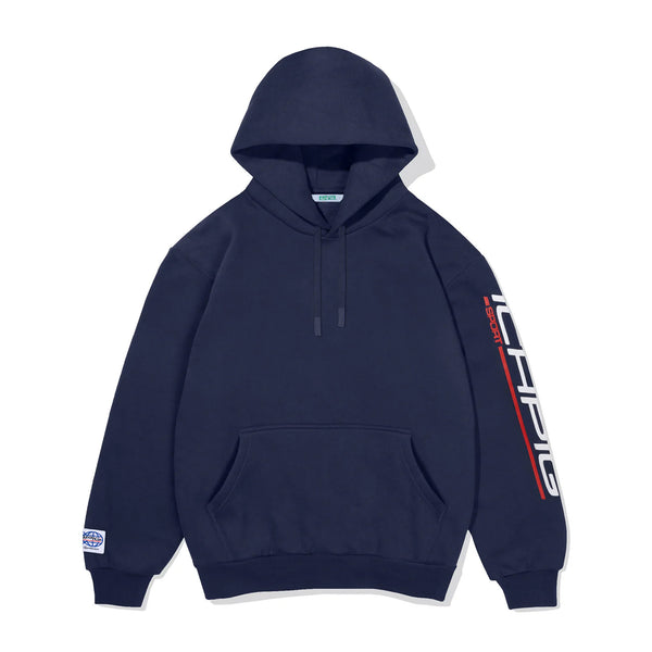 ICHPIG Sports Pullcord Hoodie - Ink