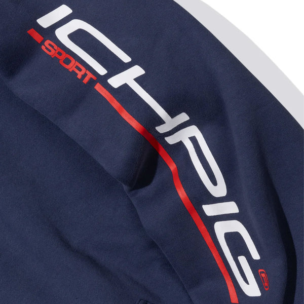 ICHPIG Sports Pullcord Hoodie - Ink