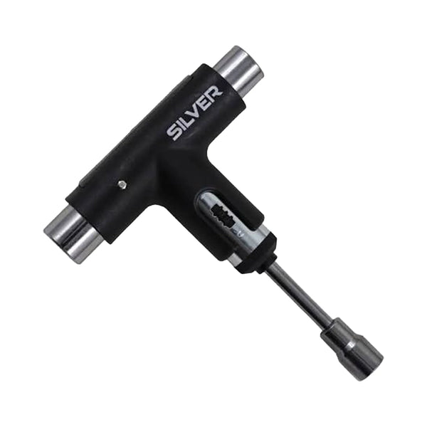 Silver Skate Tool - Black