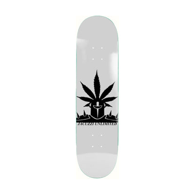 Jacuzzi Weedstar 8.25" Skateboard Deck - Grey