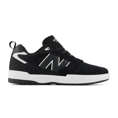 New Balance NM808 Lite Skate Shoe - Black/White Suede