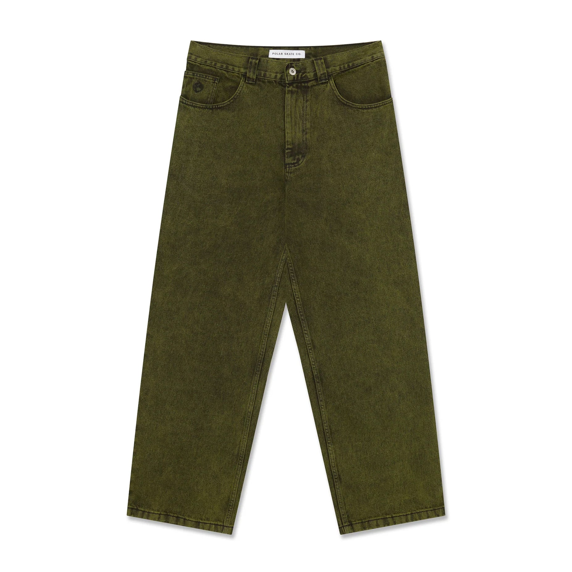 Polar Big Boy Jeans - Green/Black – Boardworld