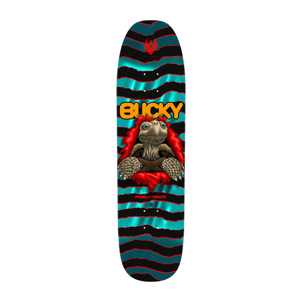 Powell-Peralta Lasek Tortoise Flight 8.62" Skateboard Deck - Turquoise Foil