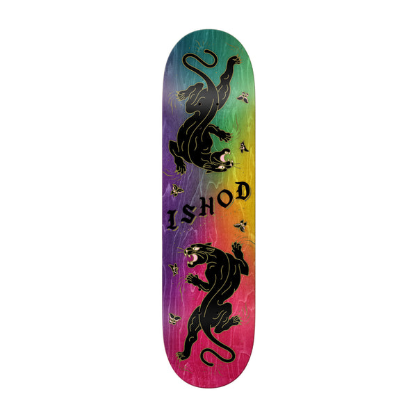 Real Ishod Cat Scratch DBX Slick Bottom 8.25" Skateboard Deck - Twin Tail
