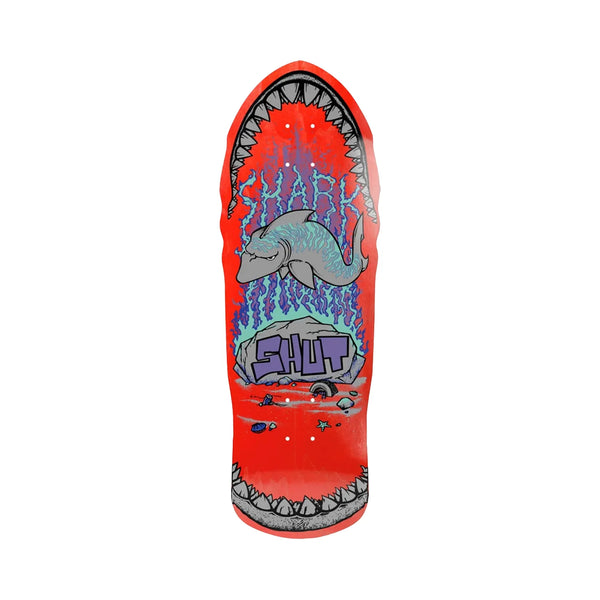 Shut 86 Shark 10.375" Shaped Reissue Skateboard Deck - Assorted