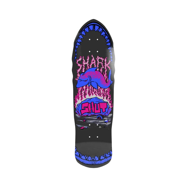 Shut Speed Shark 9" Shaped Reissue Skateboard Deck - Fluorescent