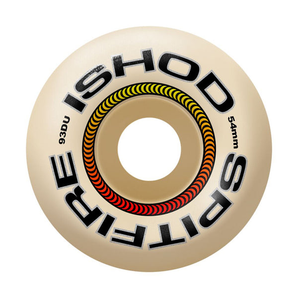 Spitfire Ishod Lock-In Classic Formula Four 93A Soft Sliders Skateboard Wheels