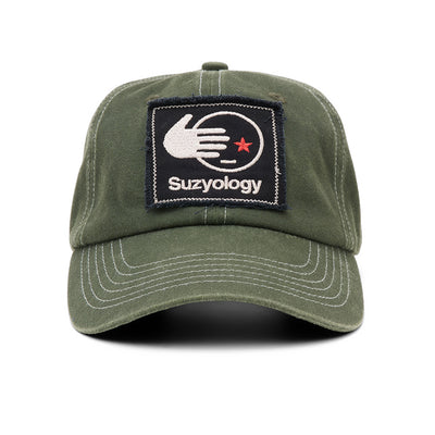 Suzyology Emoji Logo Hat - Green