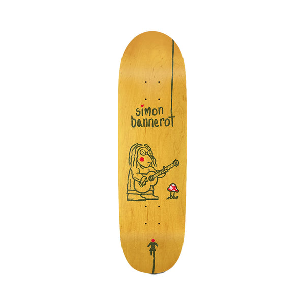 Girl Bannerot Simocybin 9.0" Shaped Skateboard Deck