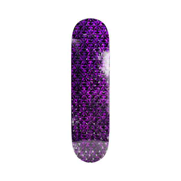 Opera Transition Symmetrical 8.5" Twin Skateboard Deck - Purple/Black